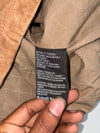 Vintage Schott NYC Sheepskin Suede Leather Motorcycle Jacket –lTan Custom Rider Lining (L/Xl)