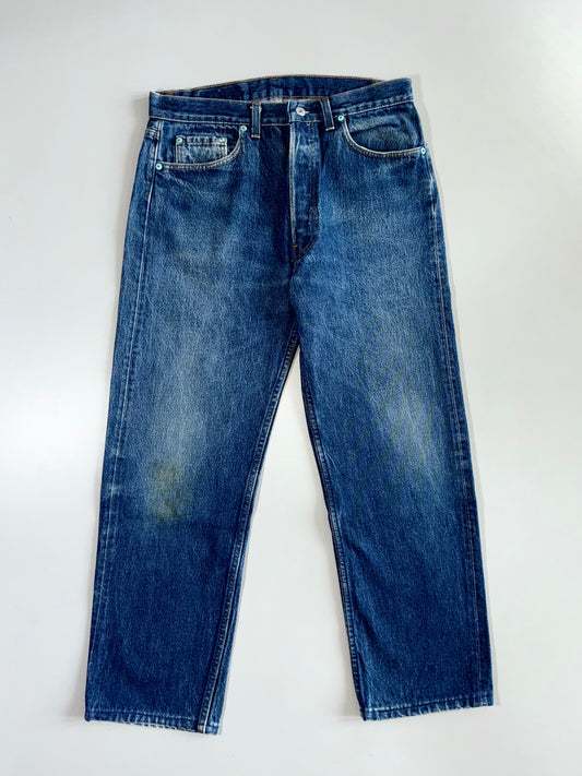 Vintage Levis 501 Premium Original Denim Jeans (W:32|L:38)