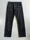 Levi’s 501 Black Denim Jeans (W:32) (L:42)