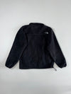 The North Face Reversible Nylon to Fleece Black Jacket,(S)