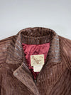 Le Village du Cuir Striped Leather Jacket (XL/2XL)