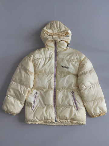 Reebok Vintage Puffer Jacket Cream Ivory (XL/XXL)