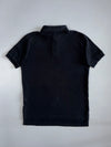 Polo Ralph Lauren Classic Pique Polo Shirt Black with Red Pony (L)