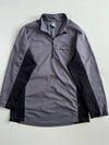 Black Yak Grey & Black Half-Zip Fleece(L)