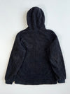 Nike Black Sherpa Fleece Zip Hoodie(Xl)