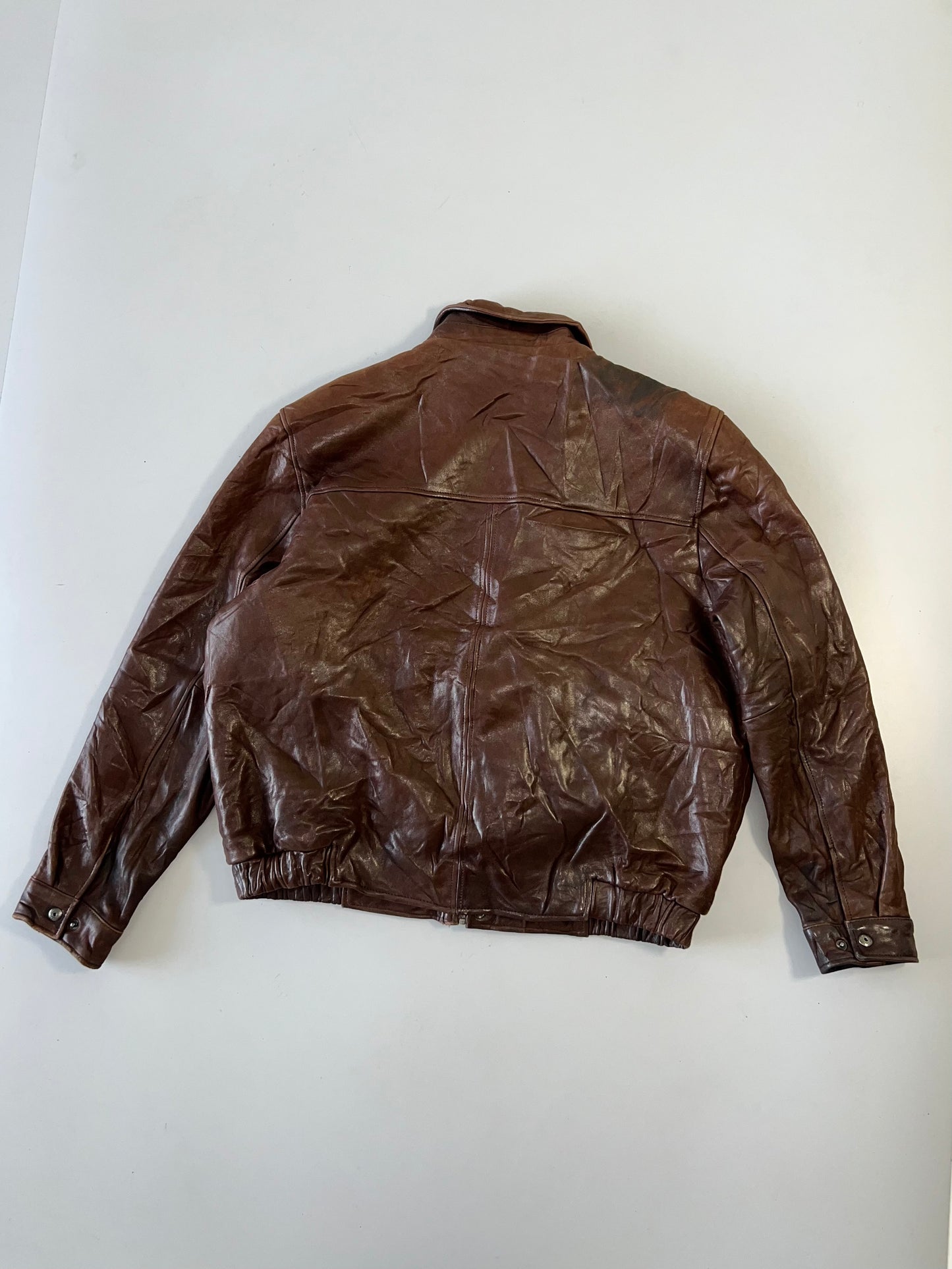 ZSuper Premium HEAVY Premium Original Leather Jacket (XL/2XL)