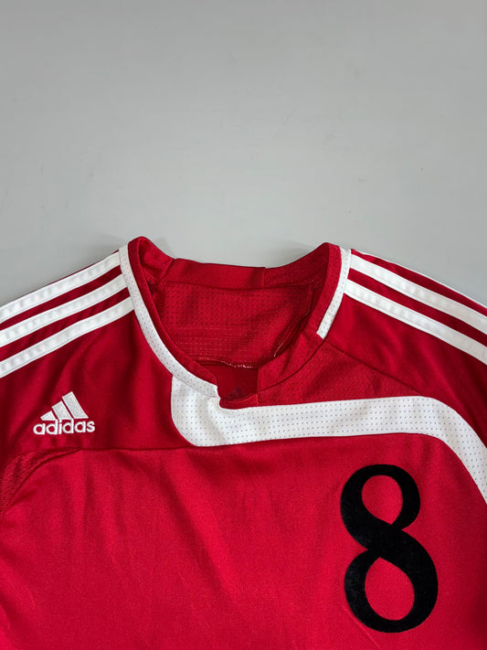 Adidas Vintage Red Football Jersey #8 (S)