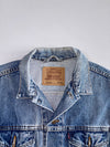 Levi’s | Cut-Off Sleeveless Trucker Vest | Light Wash Denim (L/XL)