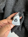 Lacoste Wool Crewneck Sweater – Charcoal Grey (M)
