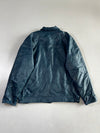 NY Rangers G.T.H.L. Navy Leather Varsity Jacket Embroidered Hockey Jacket (3XL)