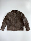 Black Rivet Premium Original Pure Leather Jacket (Xl)
