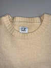 C.P. Company Crewneck Wool Sweater – Cream (S)
