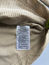 Adidas W.N.D. Sand Beige & Black Neon Accent Hooded Windbreaker Jacket — Recycled Polyester | Size (M/L)