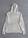 Nike Embroidered Swoosh Zip-Pocket Hoodie – Off-White (XL)