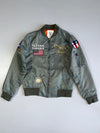 ZMilitary Inspired Flying Tigers MA-1 Flight Embroidered patches Jacket (S)