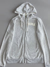 Puma Full Zip Hoodie Grey Melange (S)