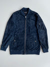 Obey N°89 Propaganda Suede Bomber Jacket Navy  (M)