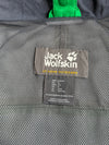 Vintage Jack Wolfskin Green Grey Hooded Rain Jacket (2XL)