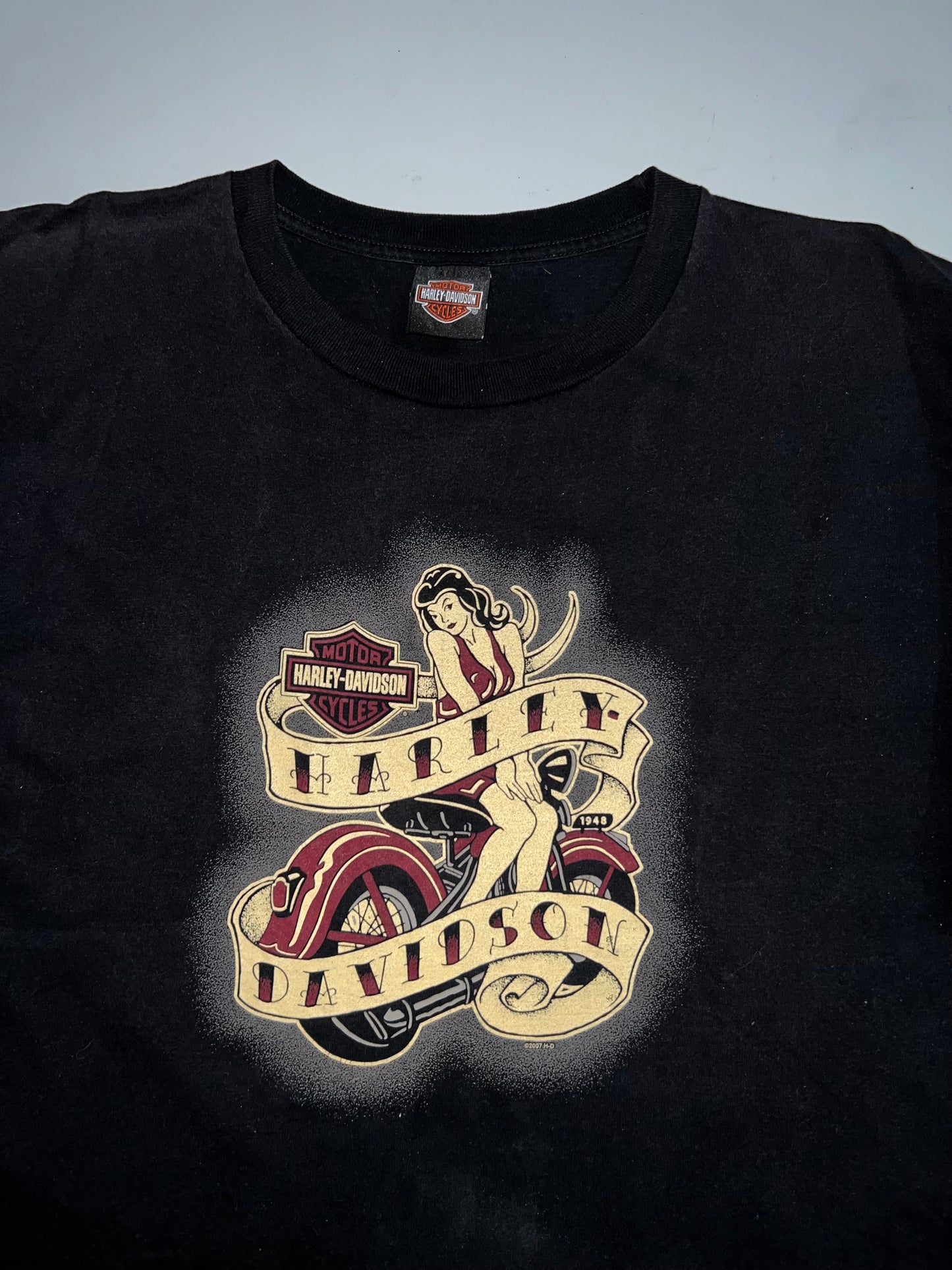 !                                       Harley Davidson Authentic Vintage tee Size - (XL/2XL)