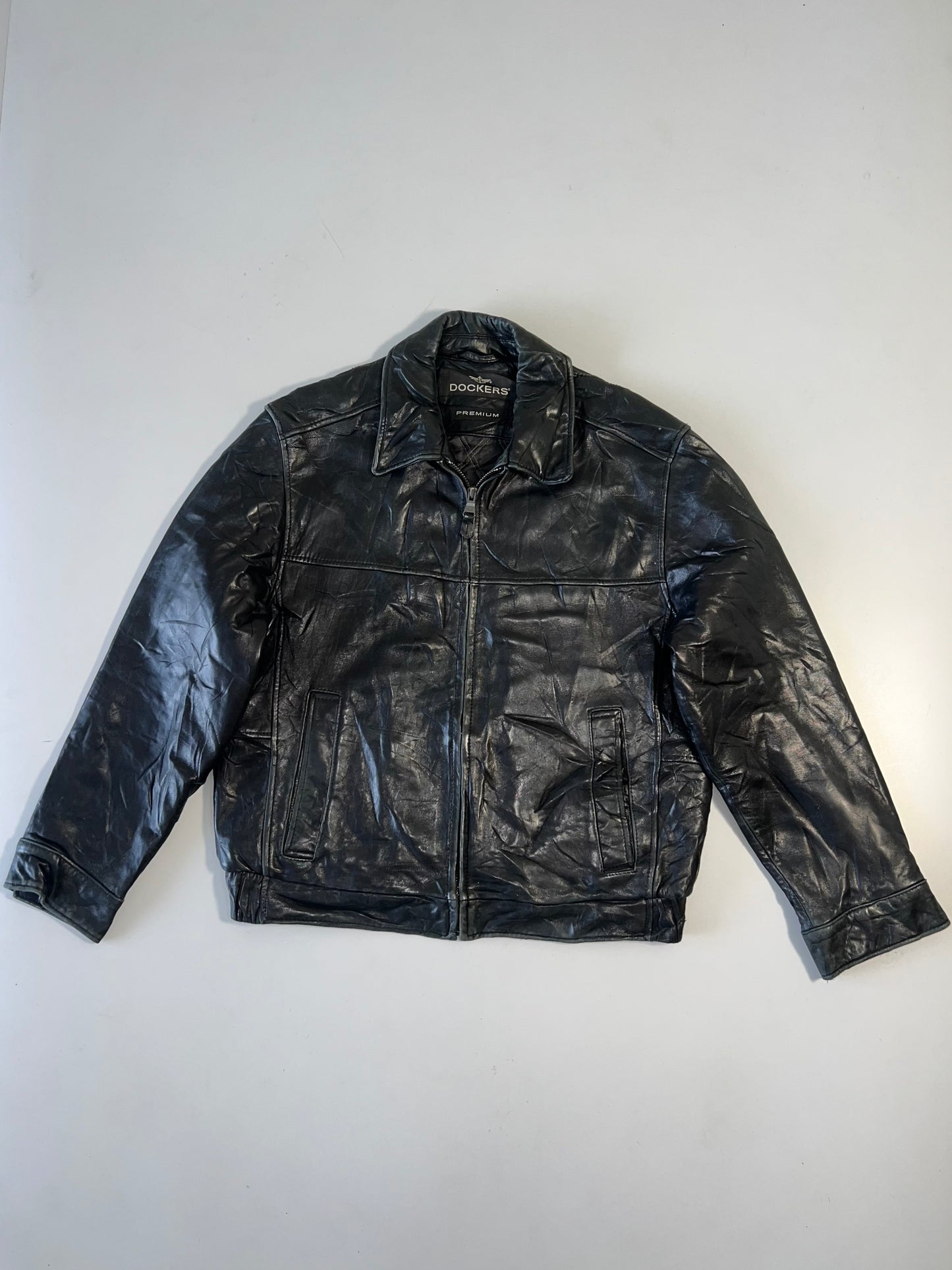 ZDockers Premium Original Leather Jacket (RARE) (M/L)