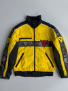 Dainese Racing Jacket – Yellow/Black, Made in Italy Detachable arms(Xl)