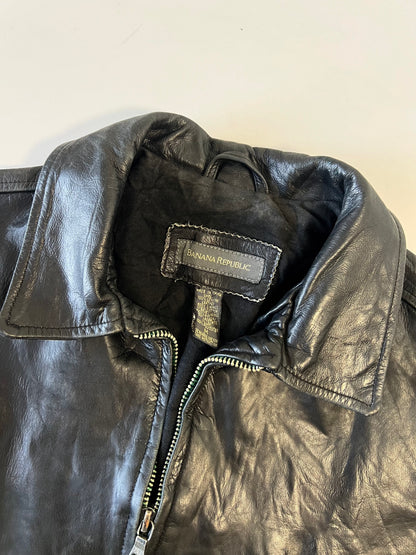 ZBanana Republic Original RARE Leather Jacket (M)
