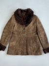 ZSuper Premium Original Leather Jacket (Fur Inside)(M)