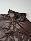 5th Street Vintage Glossy Hooded Puffer Jacket – (M)
