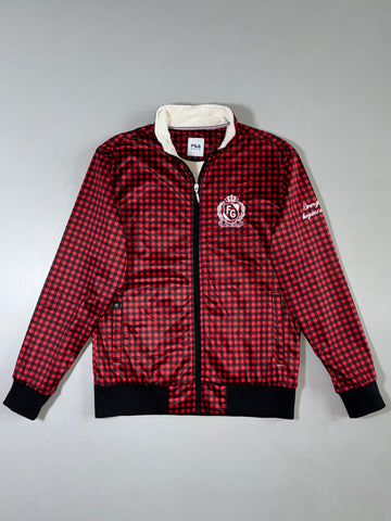 Fila Golf Checkered Sherpa-Collar Jacket (L)