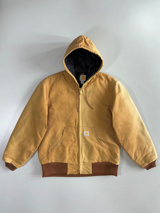 Carhartt Active Hooded Duck Jacket Made in USA (L)