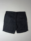 Armani Exchange Houndstooth Pleated Shorts – Charcoal Black (W:38) (L:20)