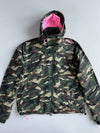 Superdry Windcheater Jacket | Camo Green Pink Lining | Japan Edition (L)