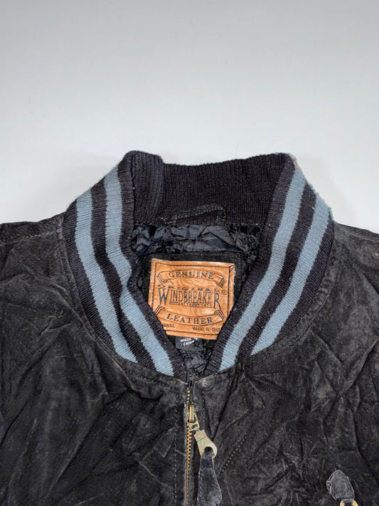 Windbreaker Premium Original Leather Jacket (2XL)