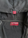Y2K JNCO Jeans Black Zip Hoodie – Crown Logo (2XL)