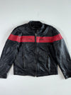 Boutique of Leathers Red-Stripe Racer Jacket (XL)