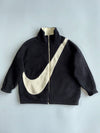 Nike Reversible Big Swoosh Sherpa Fleece Jacket (XL)