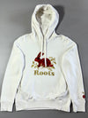 Roots Year of the Rabbit Embroidered White Hoodie (S)