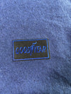 Tommy Hilfiger | Navy Wool Quarter Zip Sweater – Goodyear Patch | (M)