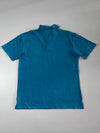 Oniarri Embroidered Oni Mask Polo – Teal (L)
