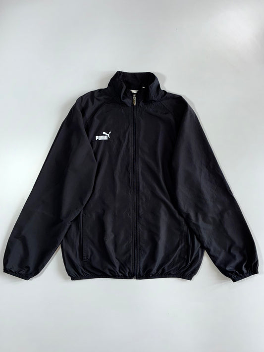 Puma Classic Black Windbreaker Jacket (XL)