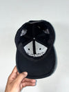 AC/DC Black Embroidered Logo Baseball Cap – Official Rock Off Merch (Adjustable)