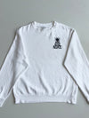 Nike | White Sun Rainbow Embroidered Crewneck | (M)