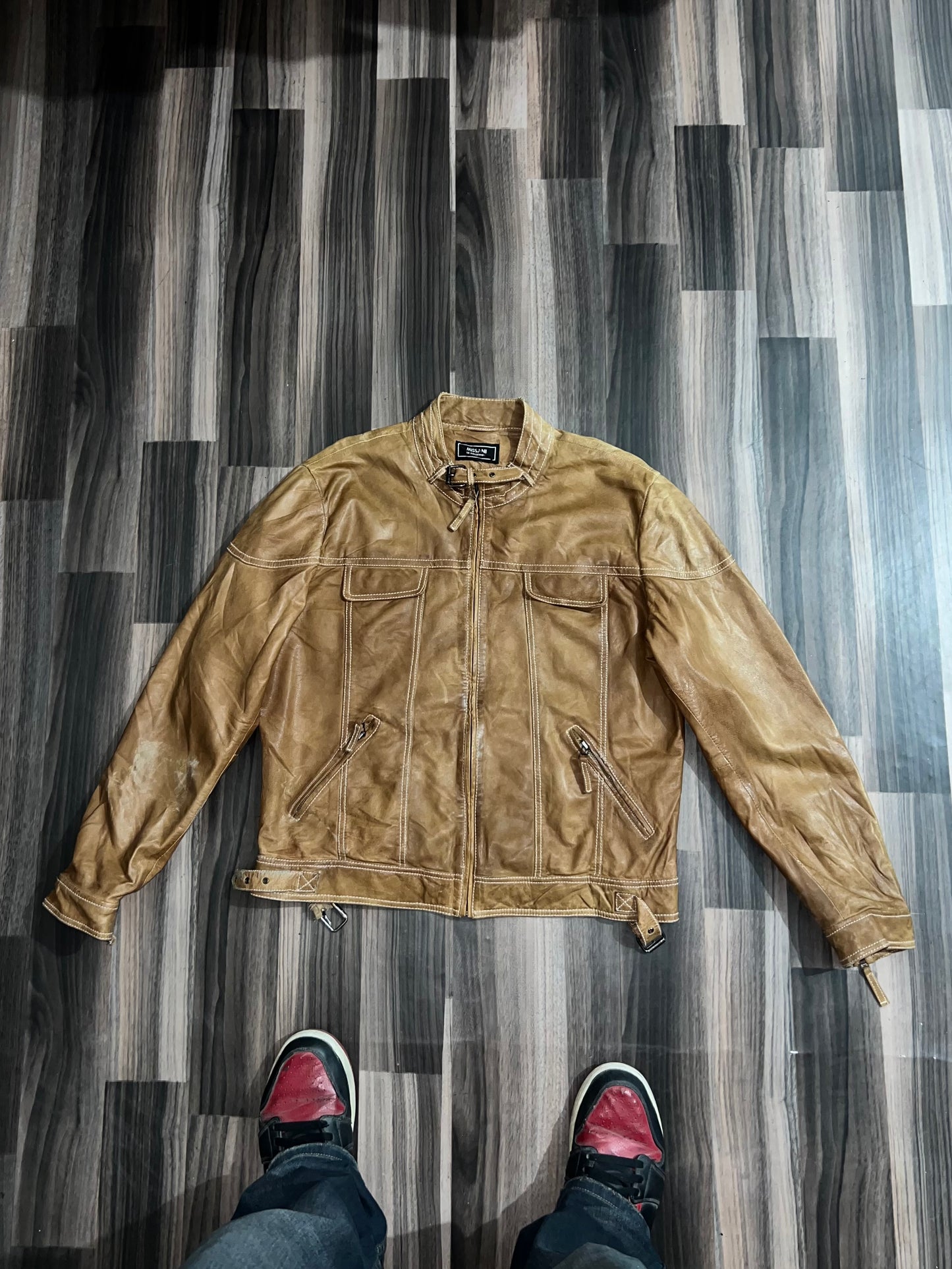 zPremium Leather Jacket (S/M)