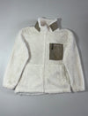 Columbia Cream Sherpa Fleece Jacket (L)
