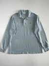 Lacoste Long Sleeve Piqué Polo – Grey (L)