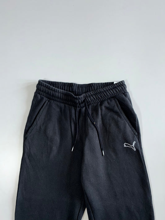 Puma Black Washed Fleece Joggers (W:28|L:36)