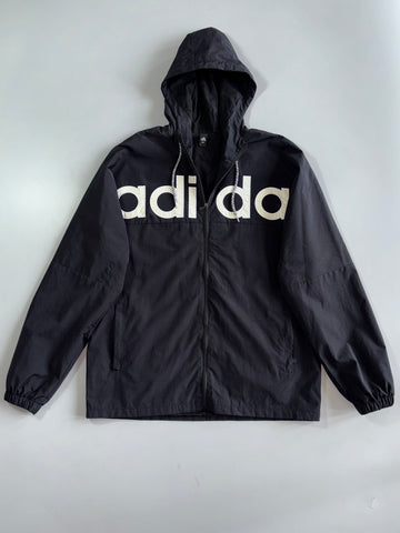 Vintage Adidas Original Zip-Up Hooded Jacket (XL)