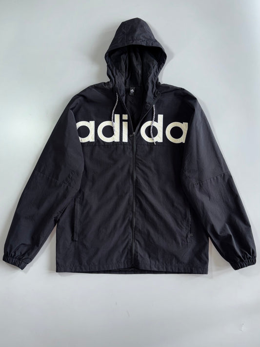 Vintage Adidas Original Zip-Up Hooded Jacket (XL)
