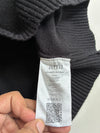 AMI Paris Ami de Coeur Black Oversized Knit Sweater (L)