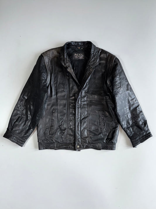 GoldenL Leafs Premium Original Pure Leather Jacket (L)